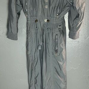Vintage‎ women’s Bogner Gray one piece ski suit